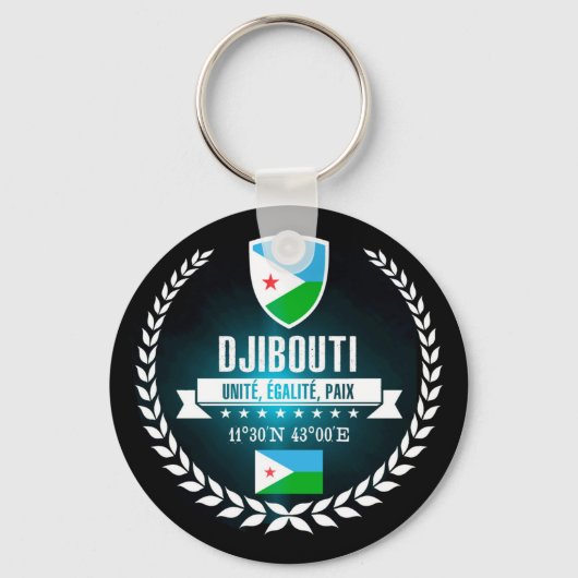 Porte-clés Djibouti (Recto)