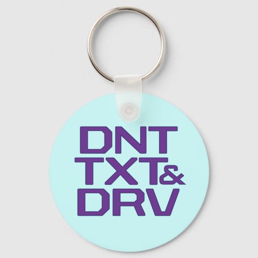 Porte-clés DNT TXT et DRV (Recto)