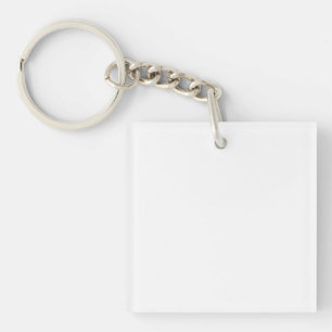 Porte-clés do-it-yourself Faites votre propre photo Acrylique