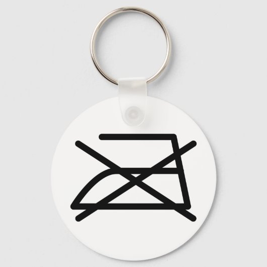 PORTE-CLÉS DO NOT IRON! (Recto)