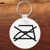 PORTE-CLÉS DO NOT IRON! (Recto)