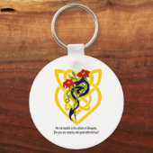 Porte-clés Do not meddle in the affairs of Dragons. (Recto)