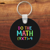 Porte-clés Do The Math 67 Meme Funny Six Seven Men Women Teac (Recto)
