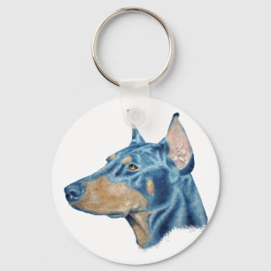 Porte-clés Doberman