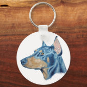 Porte-clés Doberman (Recto)
