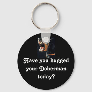 Porte-clés Doberman Keychain