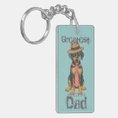 Porte-clés Doberman Papa (Devant gauche)