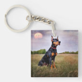 Porte-clés Doberman Pinscher (Devant)