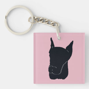 Porte-clés Doberman Pinscher