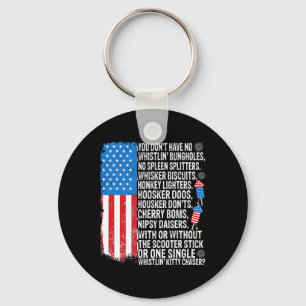 Porte-clés Doberman Pinscher Drapeau Américain États-Unis Inc