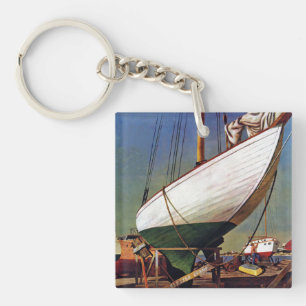 Porte-clés Dock sec par John Atherton
