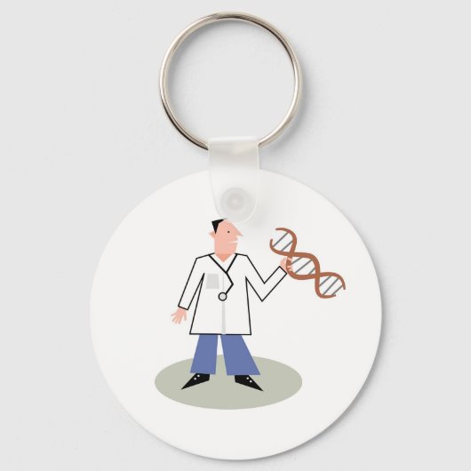 Porte-clés Docteur ADN (Recto)