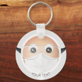 Porte-clés Docteur Emoji (Recto)