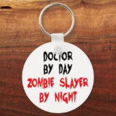 Porte-clés Docteur en calque Zombie (Recto)