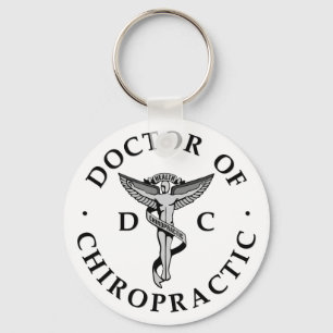 Porte-clés Docteur en chiropratique Porte - clé du logo