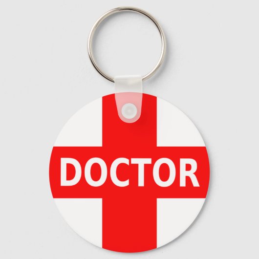 Porte-clés Docteur Logo (Recto)
