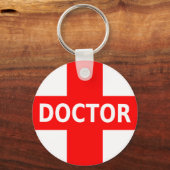 Porte-clés Docteur Logo (Recto)