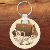 Porte-clés Docteur Médicale porte - clé de sac (Recto)