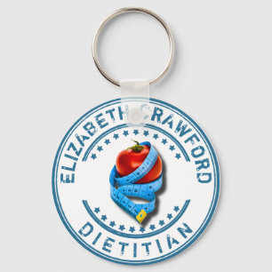 Porte-clés Docteur With Measuring Tape de Dietologist de