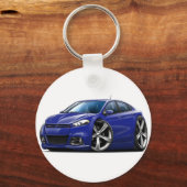 Porte-clés Dodge Dart Dk Blue Car (Recto)