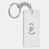 Porte-clés Dodgeball est ma superpuissance (Devant gauche)