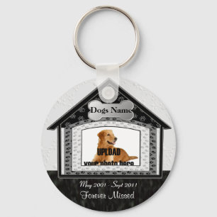 Porte-clés Dog House Pet Memorial
