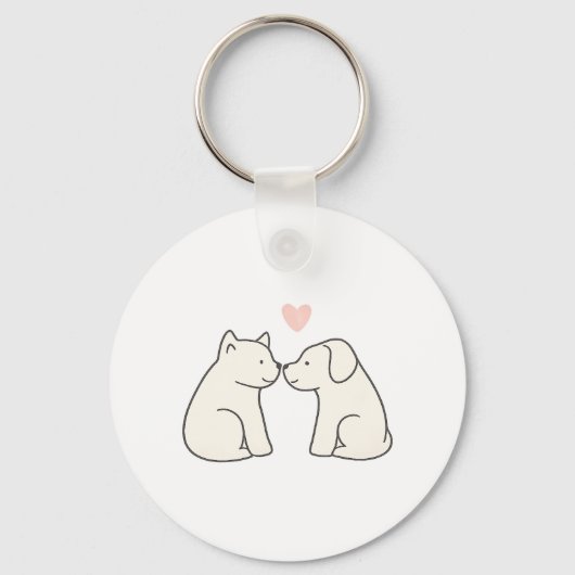 Porte-clés Dog Love (Recto)