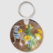 Porte-clés Doggie Sent les Fleurs ! (Verso)
