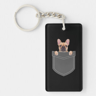 Porte-clés Dogs Lovers French Bulldog In My Pocket
