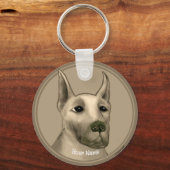 Porte-clés Dogue allemand (Recto)
