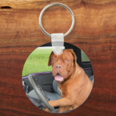 Porte-clés Dogue de Bordeaux (Recto)