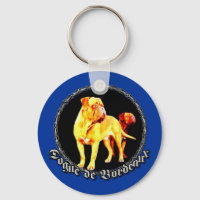 Dogue de Bordeaux porte - clé