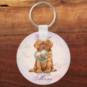 Porte-clés Dogue Heart Maman (Recto)
