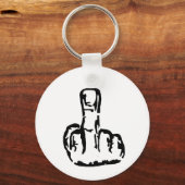 Porte-clés Doigt moyen (Recto)