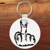 Porte-clés Doigt moyen (Recto)