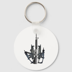 Porte-clés Doigt moyen d'arme