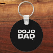 Porte-clés Dojo Dad Martial Arts Funny Father's Day Gift For (Recto)