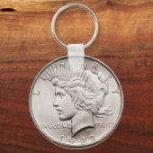 Porte-clés Dollar de la paix (Recto)