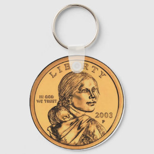 Porte-clés Dollar de Sacagawea