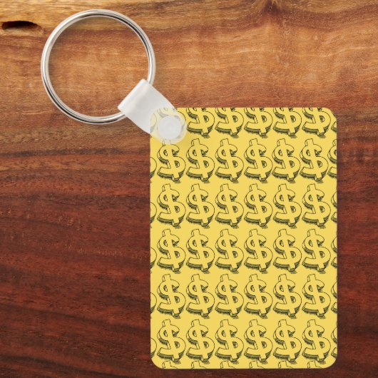 Porte-clés dollar or (Recto)