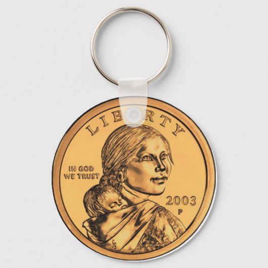 Porte-clés Dollar Sacagawea (Recto)