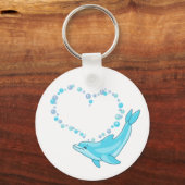 Porte-clés Dolphin Heart (Recto)
