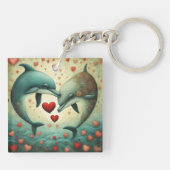 Porte-clés Dolphin Love 2 (Dos)
