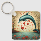Porte-clés Dolphin Love 3 (Recto)