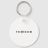 Porte-clés Dom American Flag Christ Is King Design (Recto)