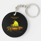 Porte-clés Dome of the Rock: Jerusalem's Heartbeat Keychain (Dos)