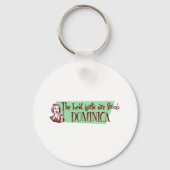 PORTE-CLÉS DOMINICA (Recto)