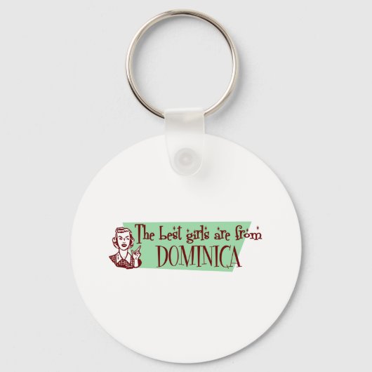 PORTE-CLÉS DOMINICA (Recto)