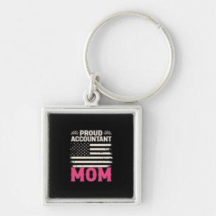 Porte-clés Don comptable Fière maman comptable