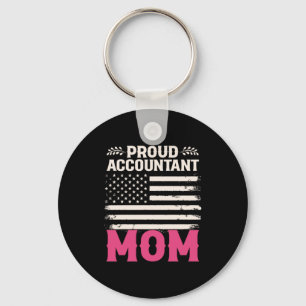 Porte-clés Don comptable Fière maman comptable